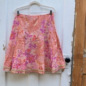 Express embellished cotton skirt Size 8